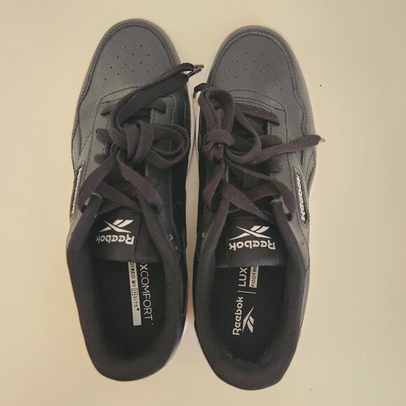 Reebok Court Advance Black/White/Gum Men's 6, Medium - Picture 6 of 8